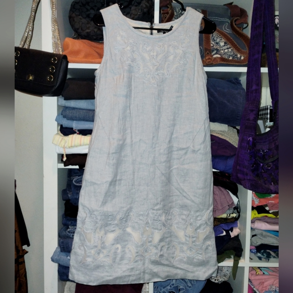 Nic+Zoe linen Dress size medium